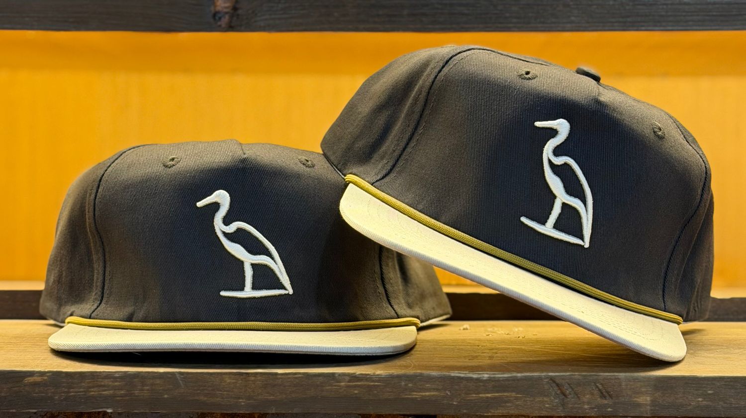 DM Heron Embroidered Herbsaint Rope Hat