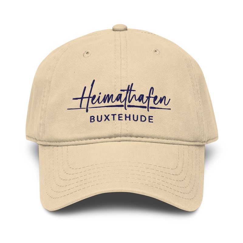Heimathafen Buxtehude - Stick in Navyblau (Used Look Baseballcap)