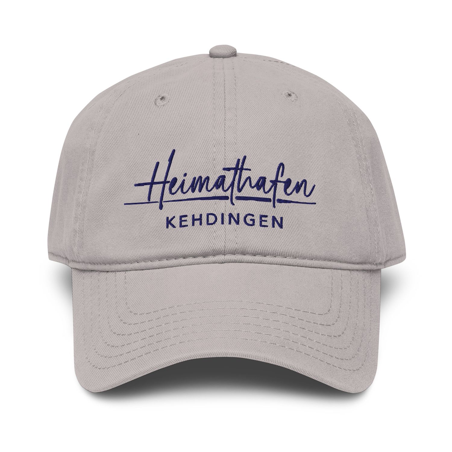 Heimathafen Kehdingen - Stick in navyblau (Used Look Baseballcap)