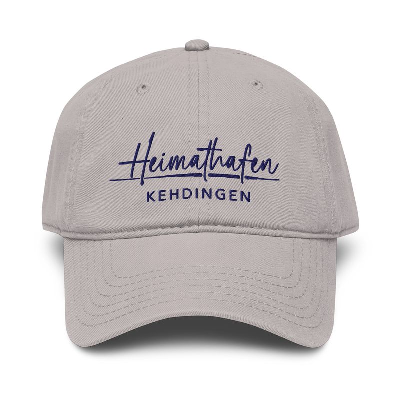Heimathafen Kehdingen - Stick in navyblau (Used Look Baseballcap)