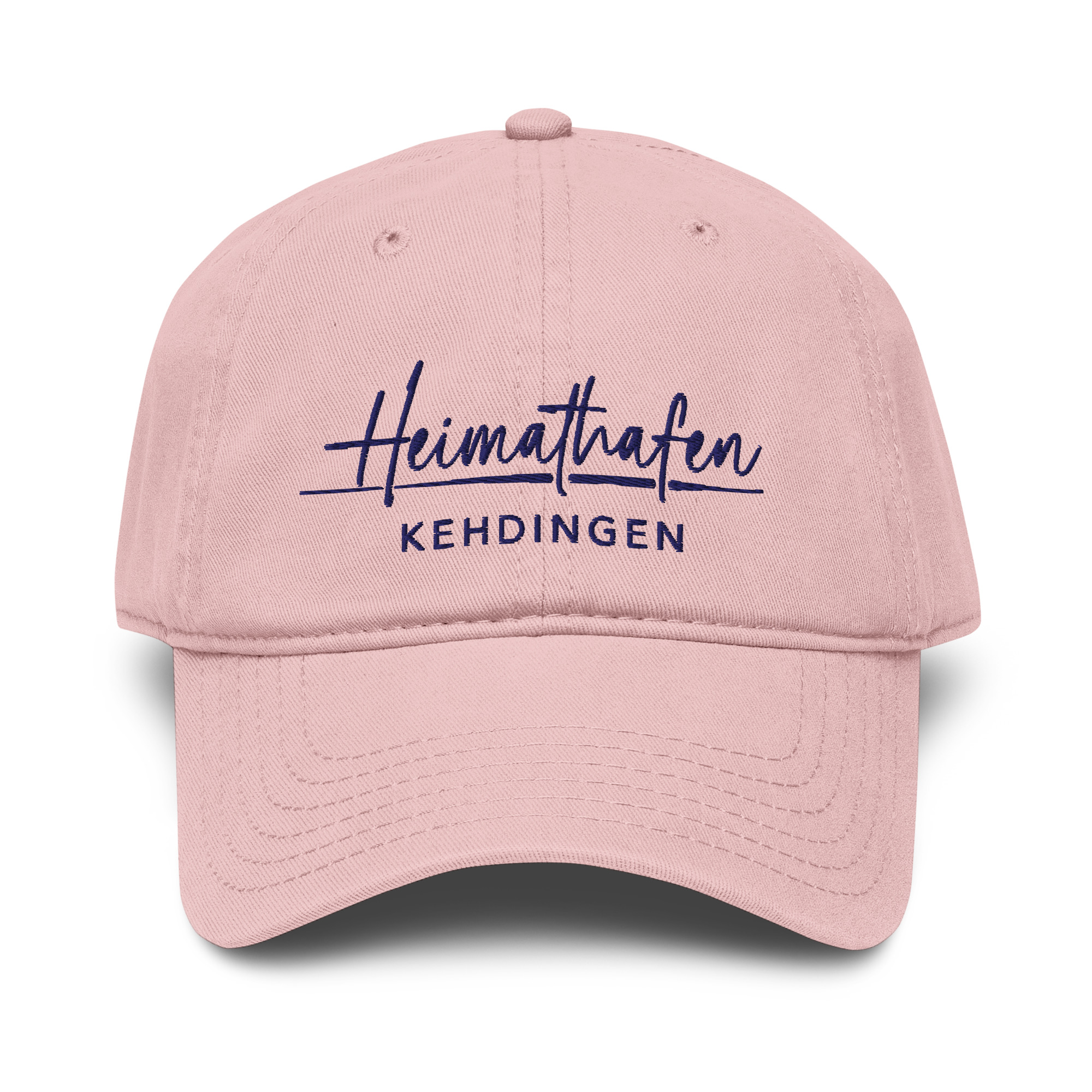 Heimathafen Kehdingen - Stick in navyblau (Used Look Baseballcap)