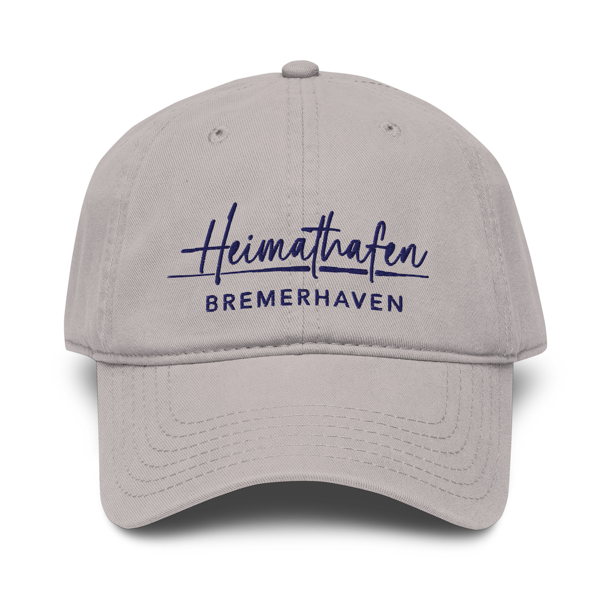 Heimathafen Bremerhaven - Stick in Navyblau (Used Look Baseballcap)