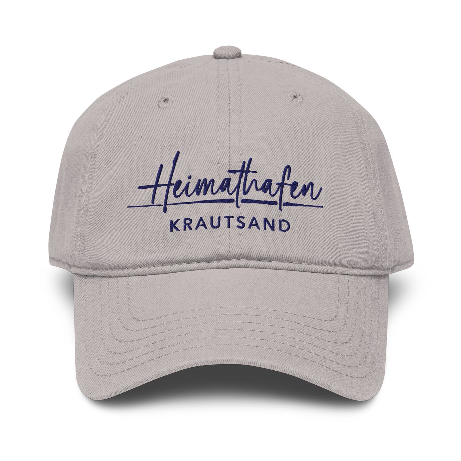 Heimathafen Krautsand - Stick in Navyblau (Used Look Baseballcap