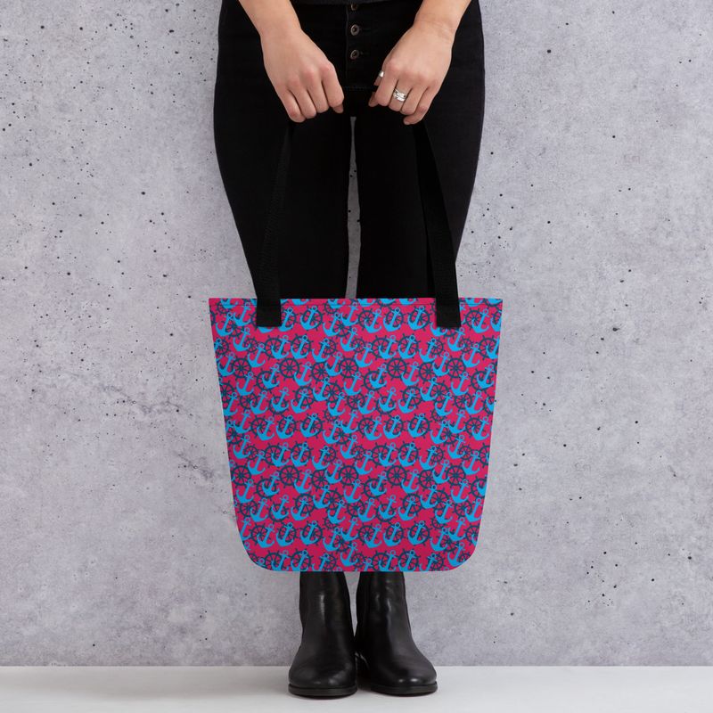 Popart Anchor (Stofftasche klein)
