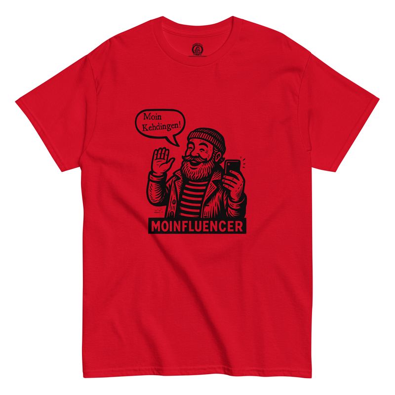 Moinfluencer - Moin Kehdingen (Unisex T-Shirt)