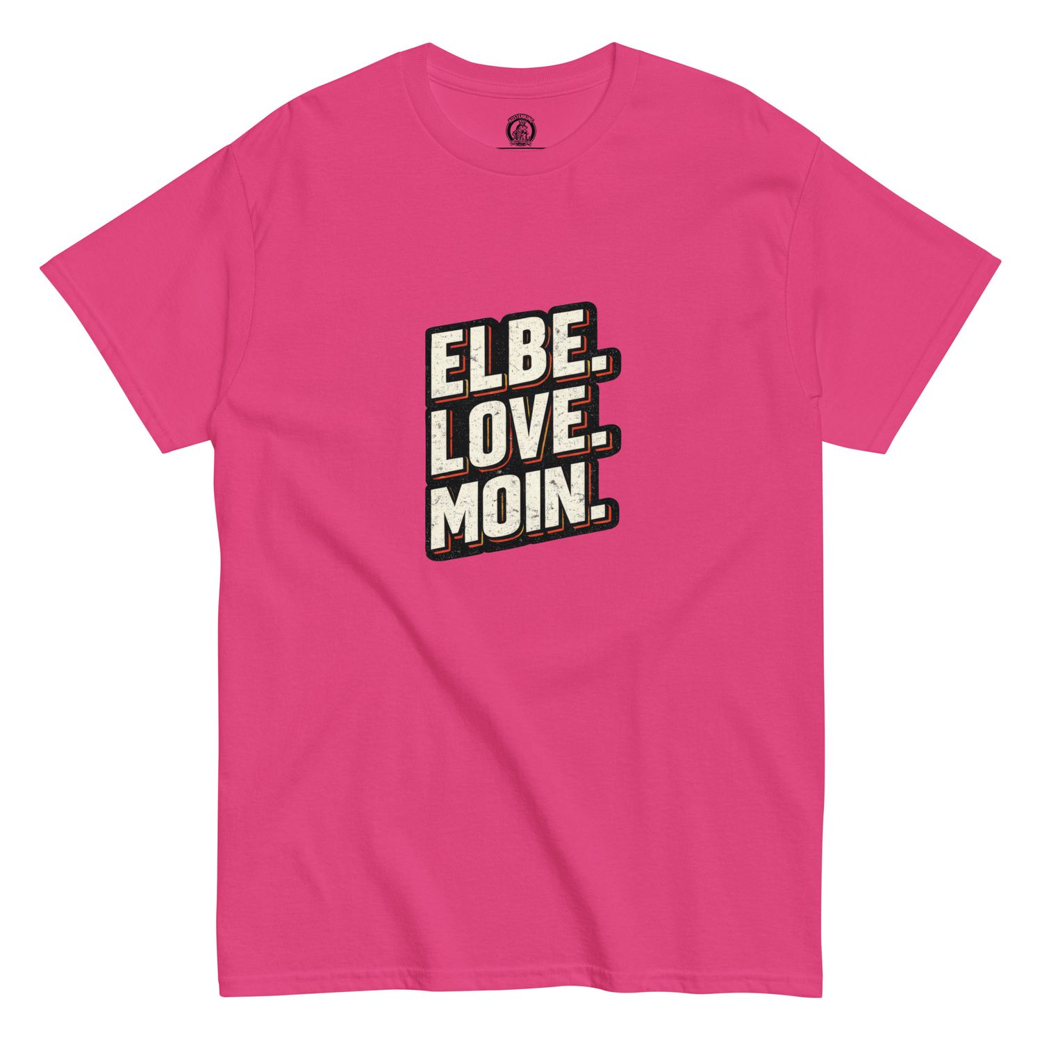 Elbe.Love.Moin. (Unisex T-Shirt)