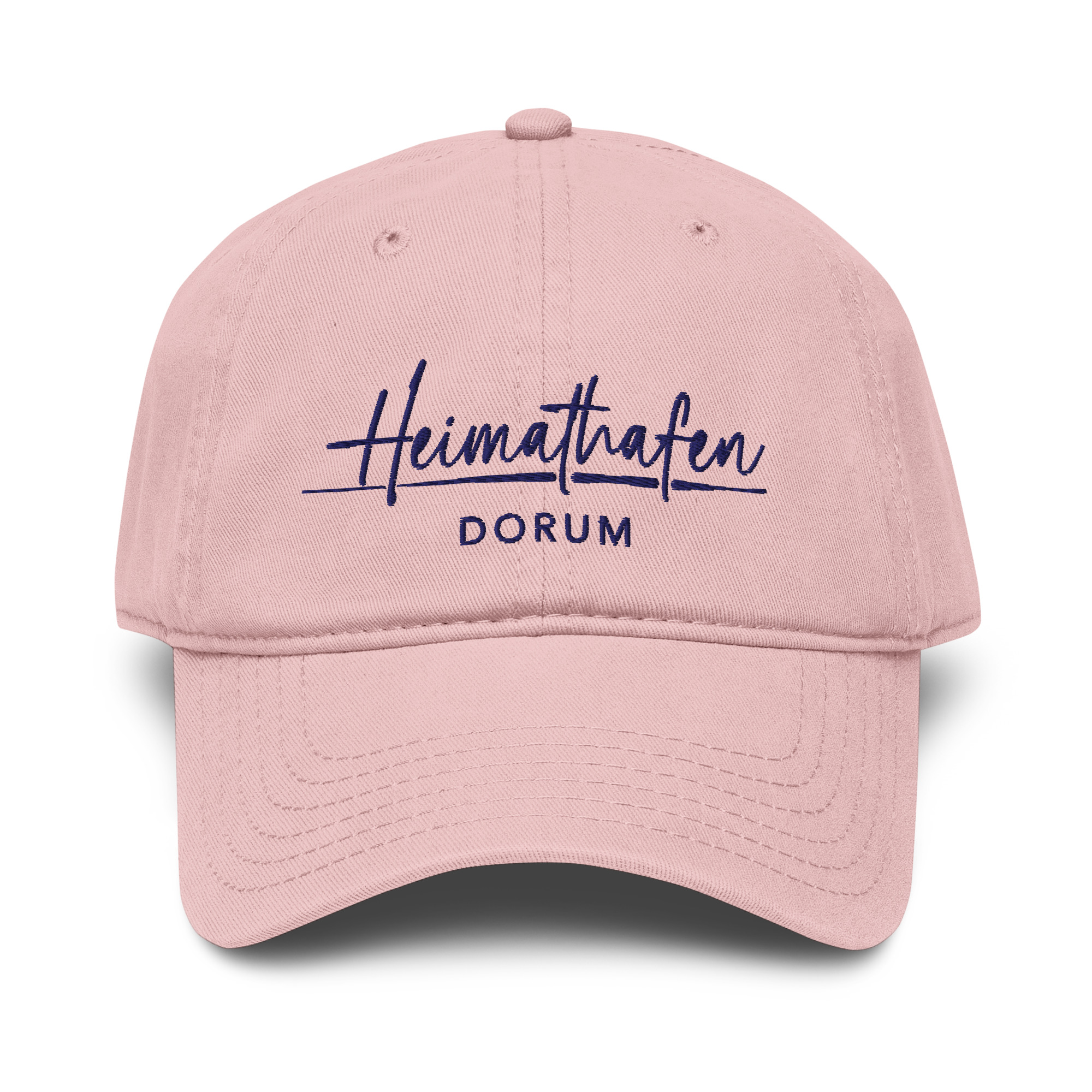 Heimathafen Dorum - Stick in Navyblau (Used Look Baseballcap)