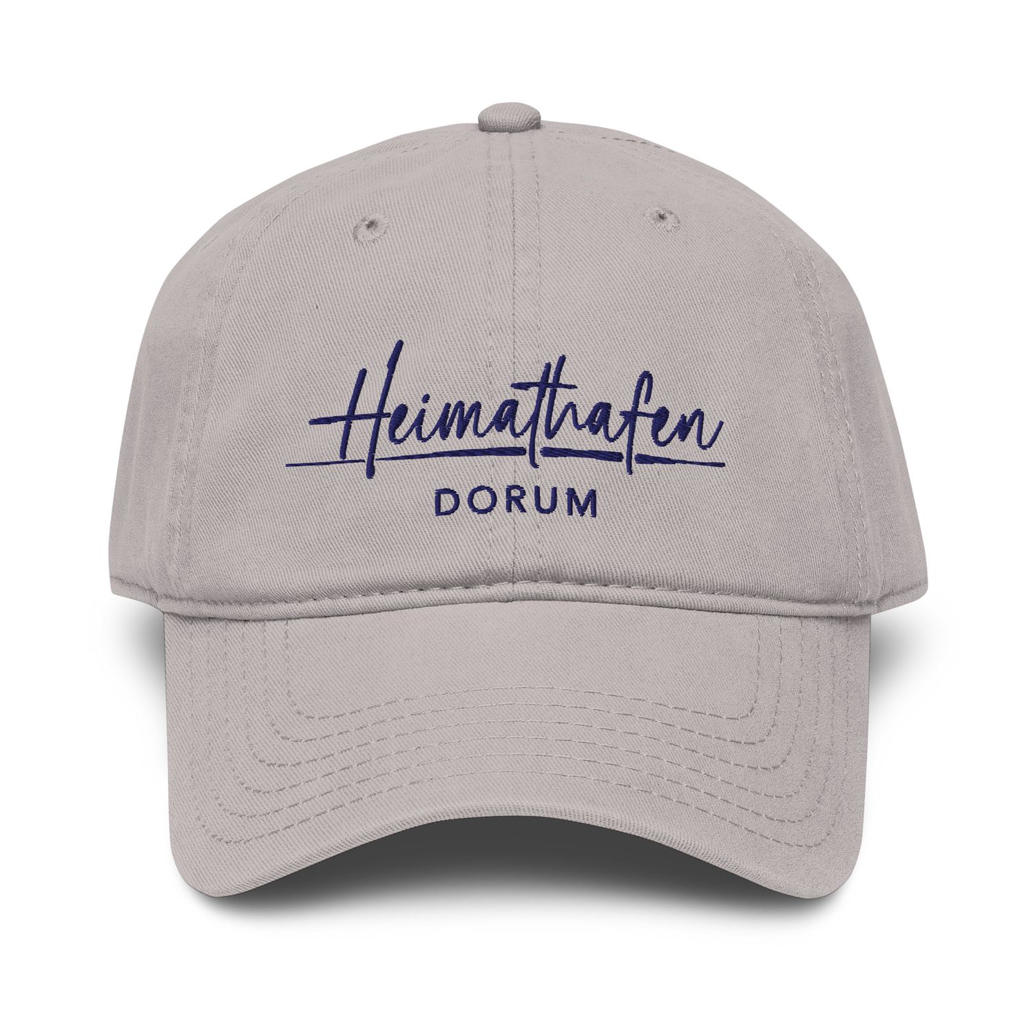 Heimathafen Dorum - Stick in Navyblau (Used Look Baseballcap)