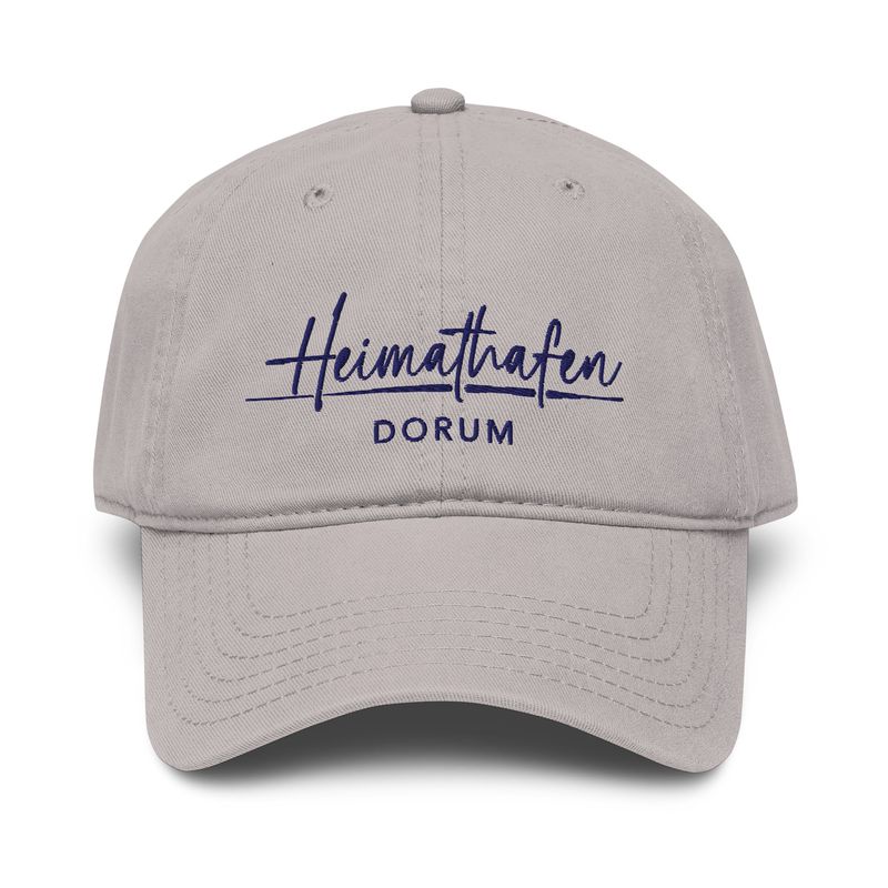 Heimathafen Dorum - Stick in Navyblau (Used Look Baseballcap)