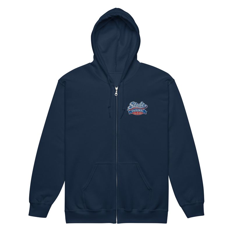 Stade Original (bestickt) (Unisex Heavy-Blend Zip Hoodie)