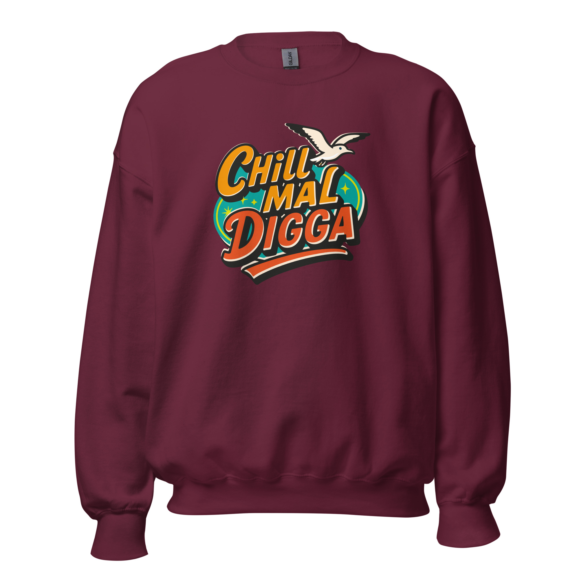 Chill mal Digga (Unisex-Pullover)