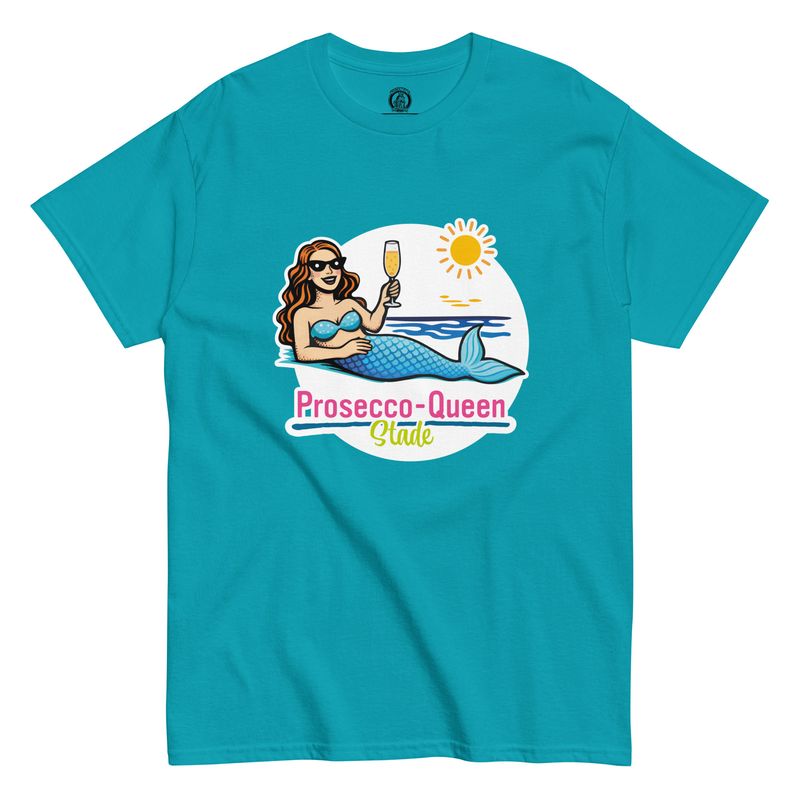 Prosecco Queen (Klassisches Unisex T-Shirt)