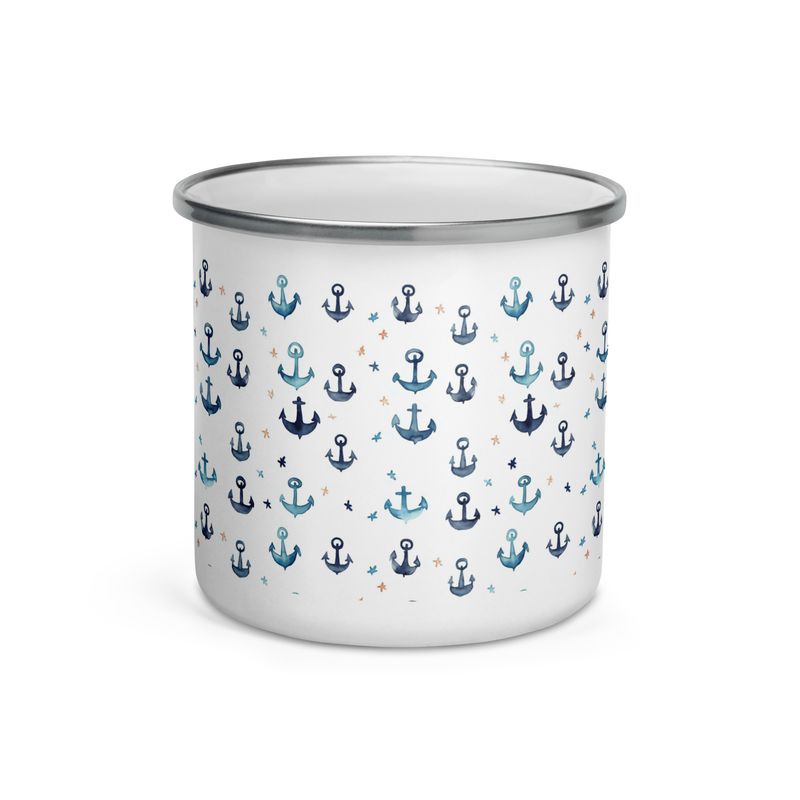 Anchors & Stars (Emailletasse) Anchors & Stars (Emailletasse)