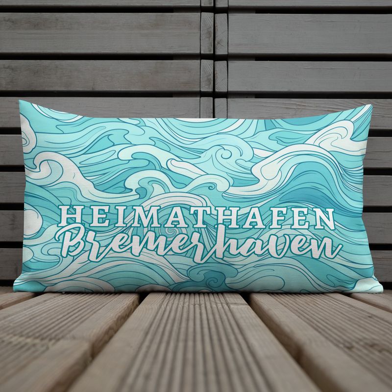 Heimathafen Bremerhaven - Premium-Kissen