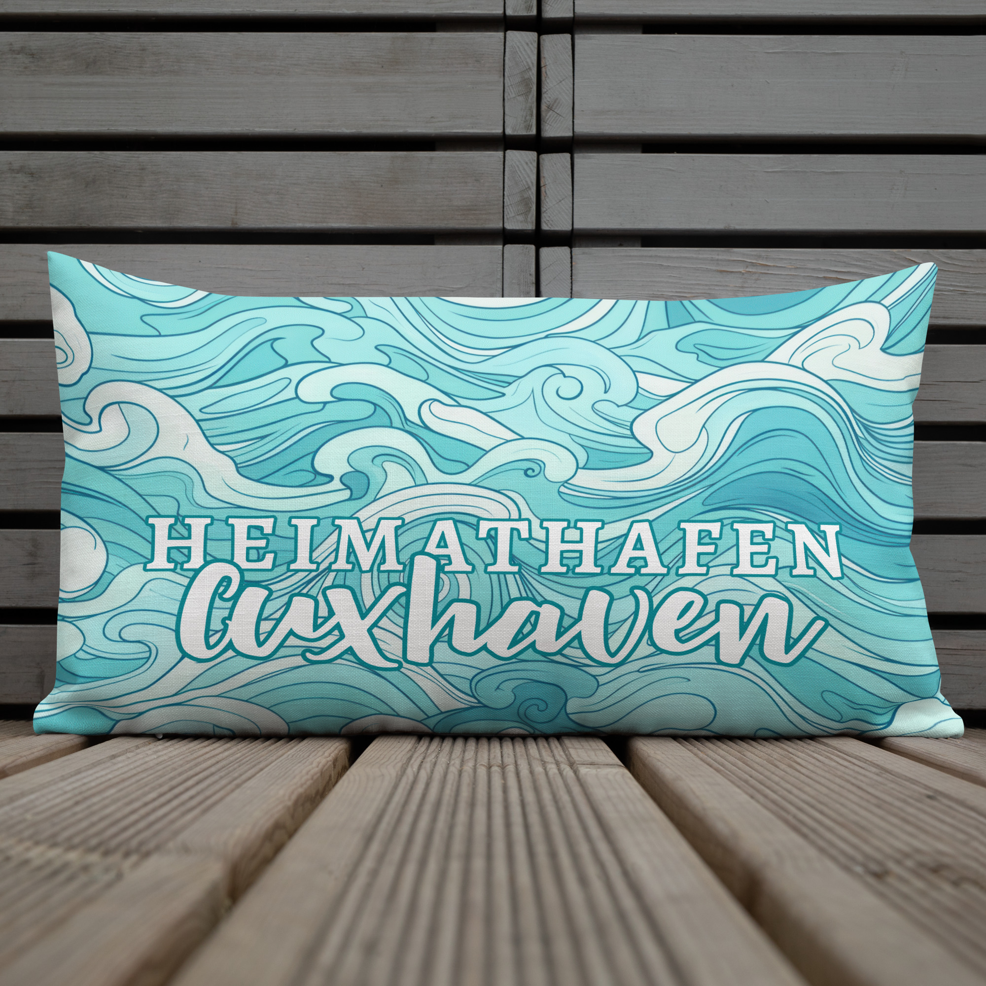 Heimathafen Cuxhaven - Premium-Kissen