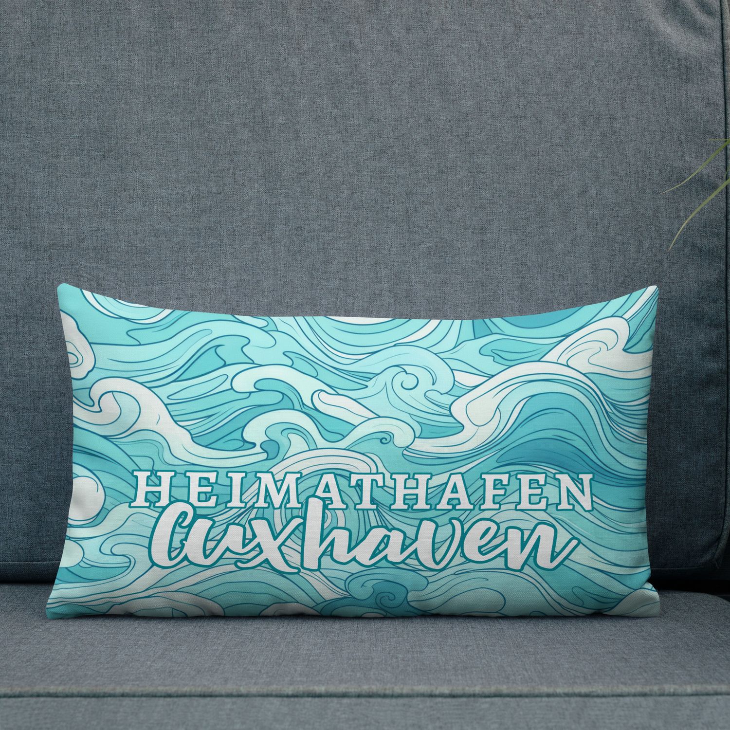 Heimathafen Cuxhaven - Premium-Kissen