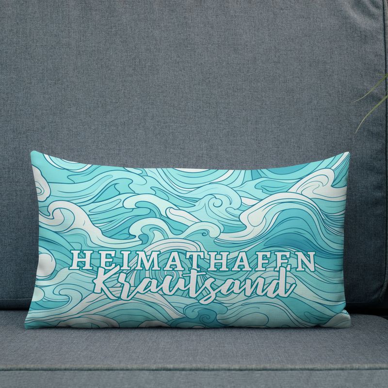 Heimathafen Krautsand - Premium-Kissen