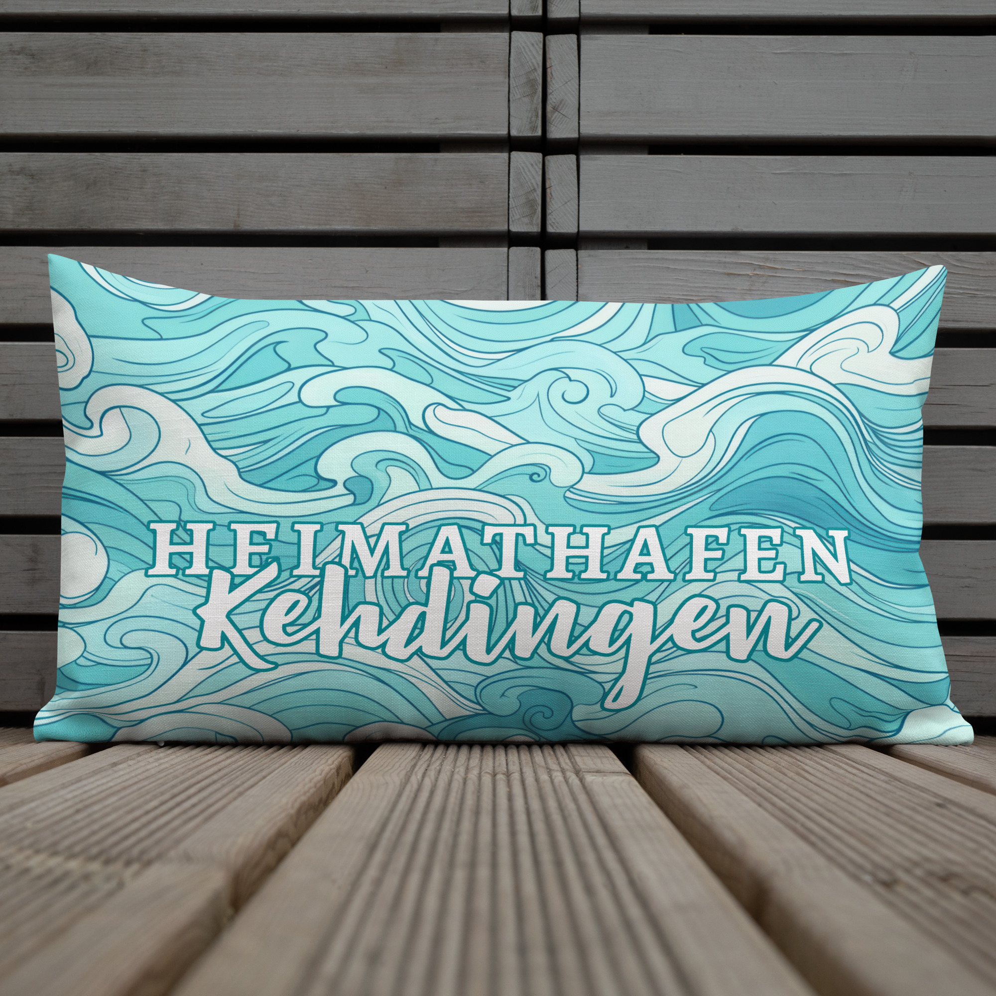 Heimathafen Kehdingen - Premium-Kissen