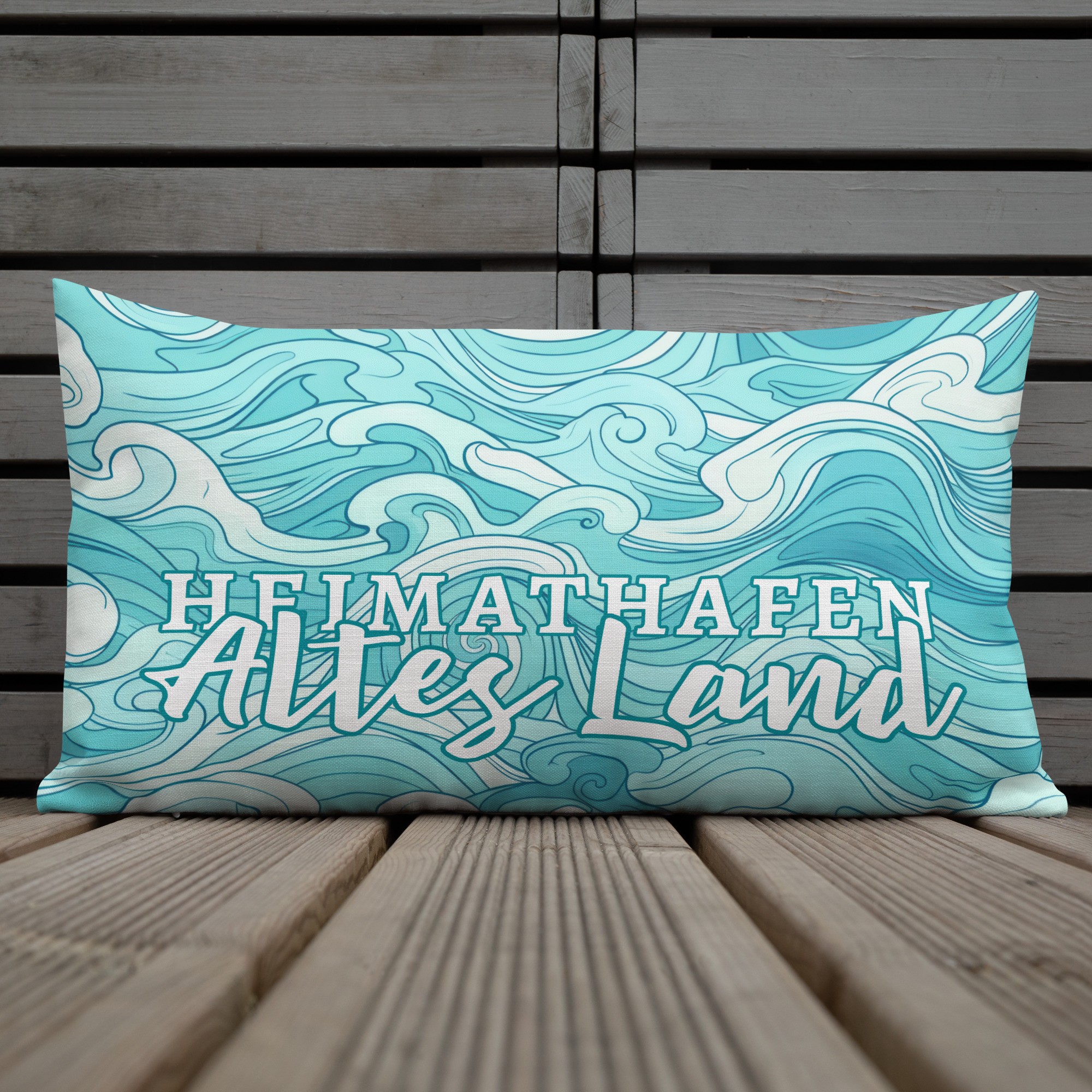 Heimathafen Altes Land - Premium-Kissen