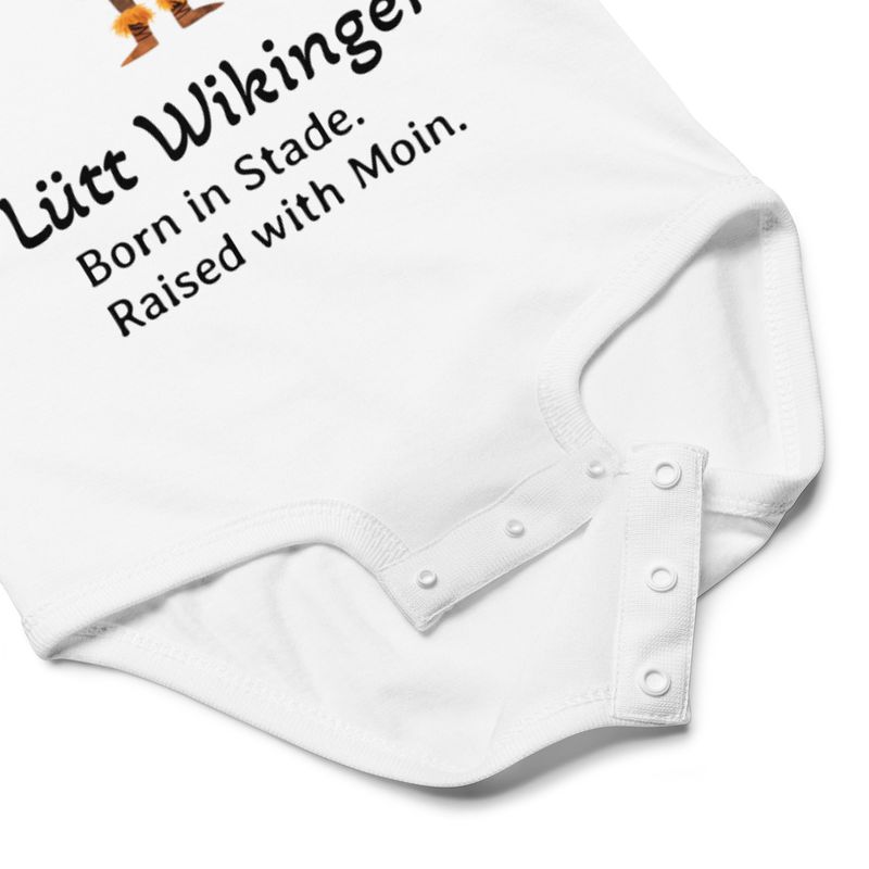 Lütt Wikinger (Baby-Jersey-Body)
