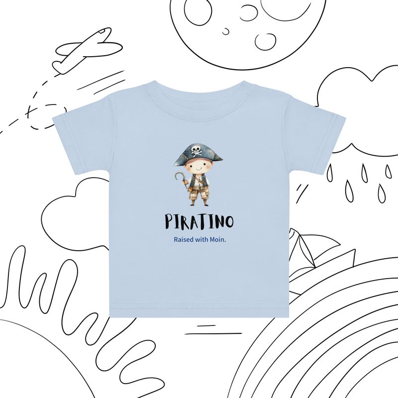 Piratino - OHNE ORT (Baby-Jersey-T-Shirt) Piratino - OHNE ORT (Baby-Jersey-T-Shirt)
