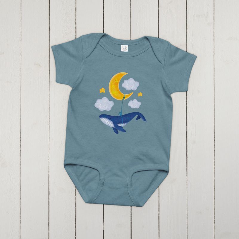 Sleeping Whale (Baby-Jersey-Body) Sleeping Whale (Baby-Jersey-Body)