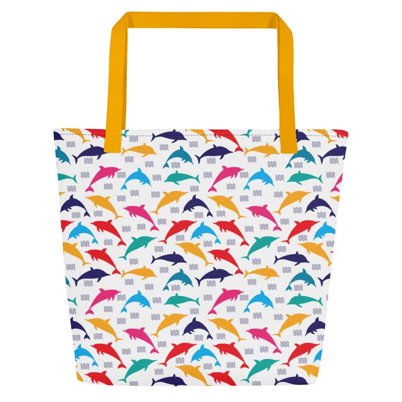 Dolphins (Strandtasche groß)