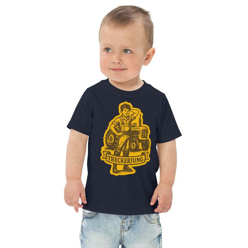 Treckerjung (Jersey-T-Shirt für Kleinkinder)