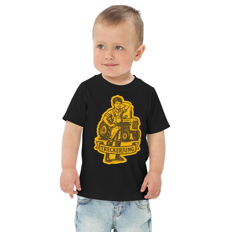 Treckerjung (Jersey-T-Shirt für Kleinkinder) Treckerjung (Jersey-T-Shirt für Kleinkinder)
