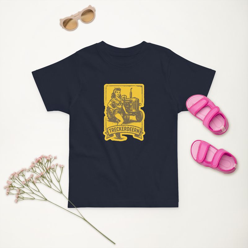 Treckerdeern (Jersey-T-Shirt für Kleinkinder)