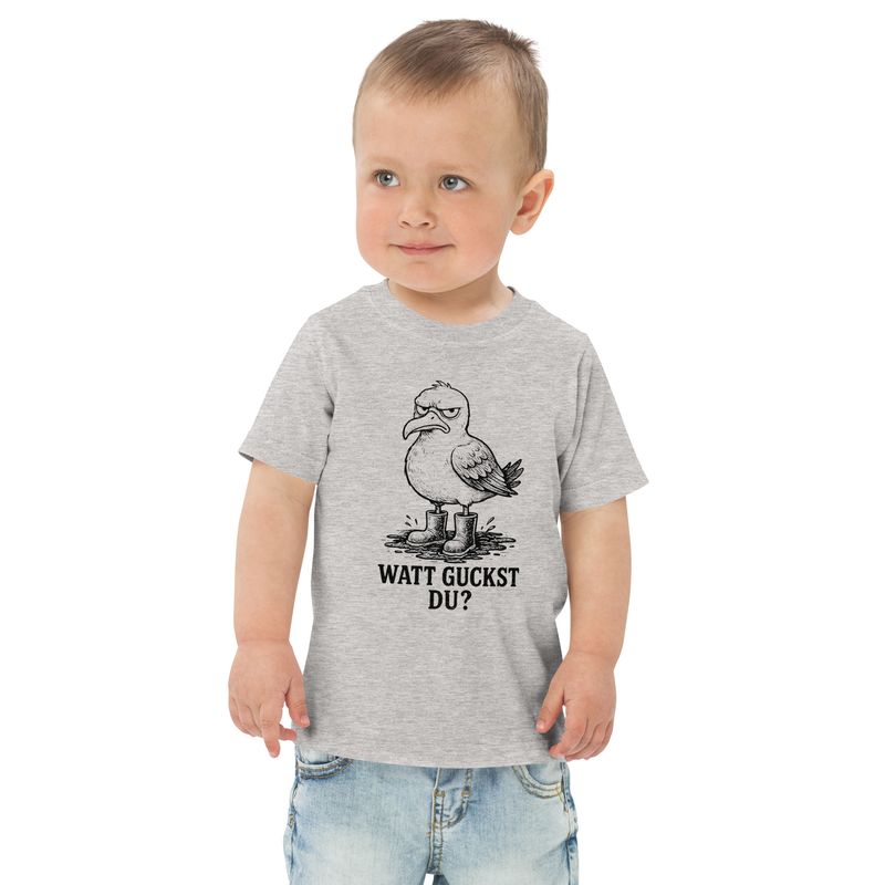 Watt guckst Du? (Jersey-T-Shirt für Kleinkinder) Watt guckst Du? (Jersey-T-Shirt für Kleinkinder)