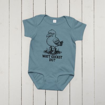 Watt guckts du? (Baby-Jersey-Body) Watt guckts du? (Baby-Jersey-Body)
