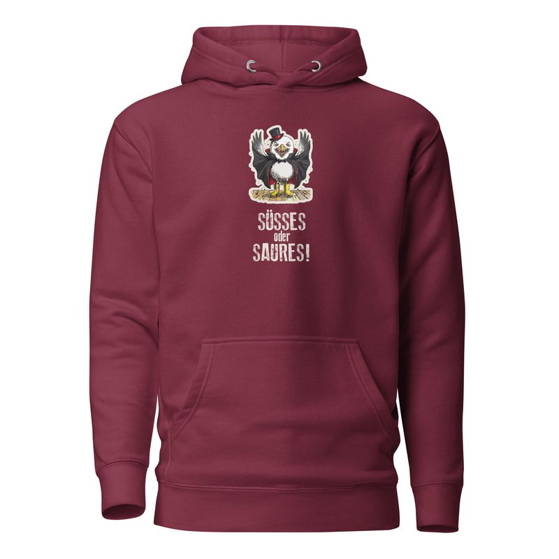 Spooky - Süßes oder Saures (Unisex-Kapuzenpullover)