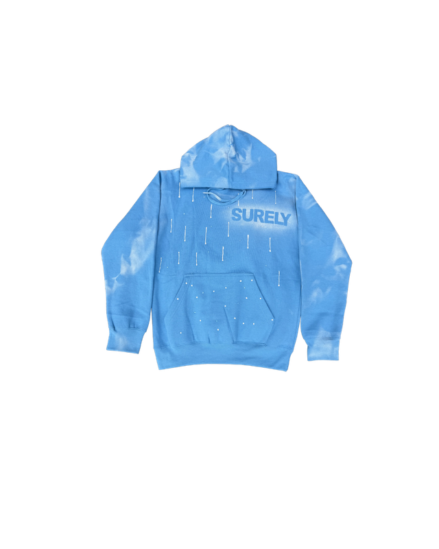 SURELY SKY BLUE HOODIE