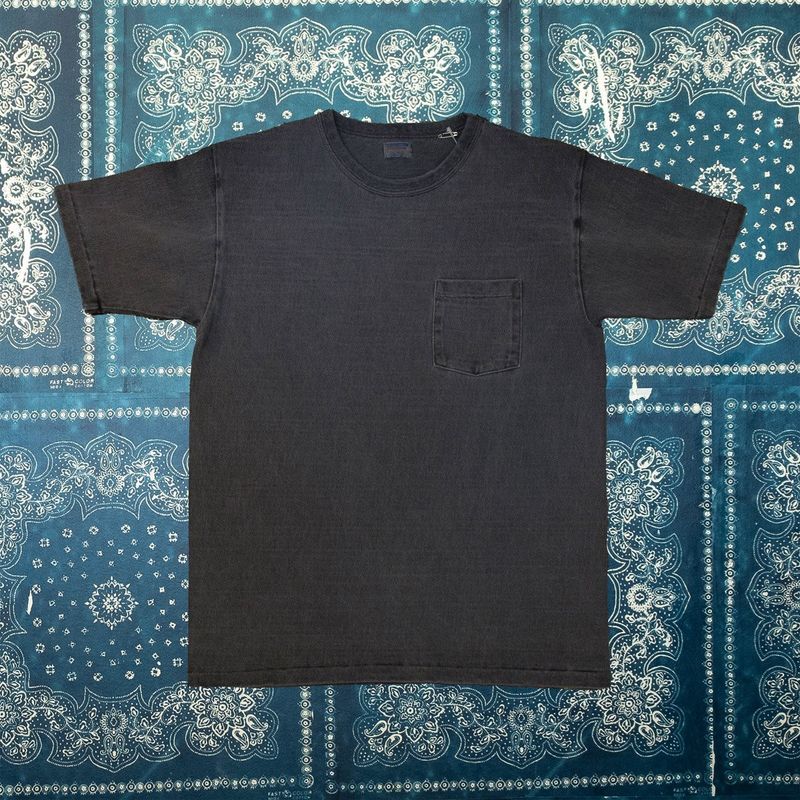 Dubbleworks Heavyweight Sumikuro Pigment Dyed Pocket T-Shirt