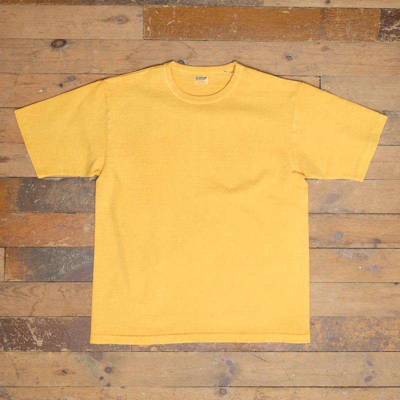 Dubbleworks Heavyweight Gold Pigment Dyed T-Shirt