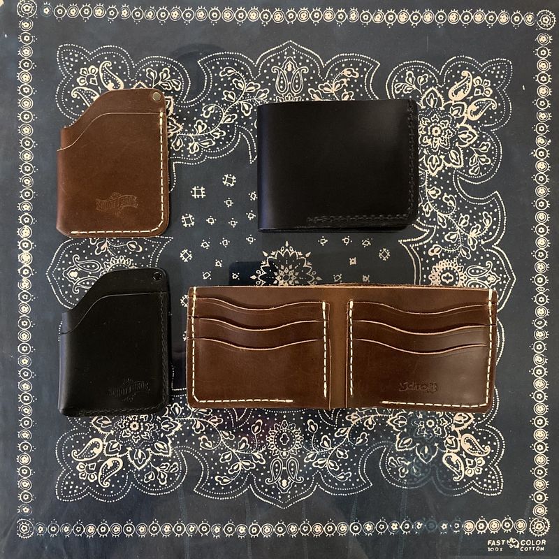 Schott Leather Wallets