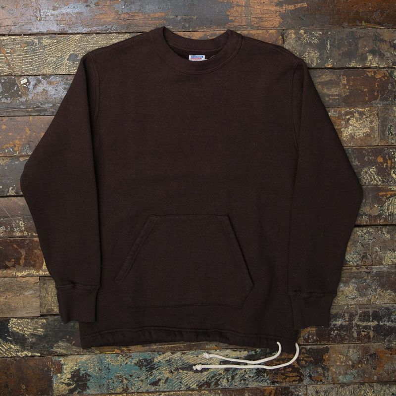 Dubbleworks Drawstring Crewneck in Sumikuro
