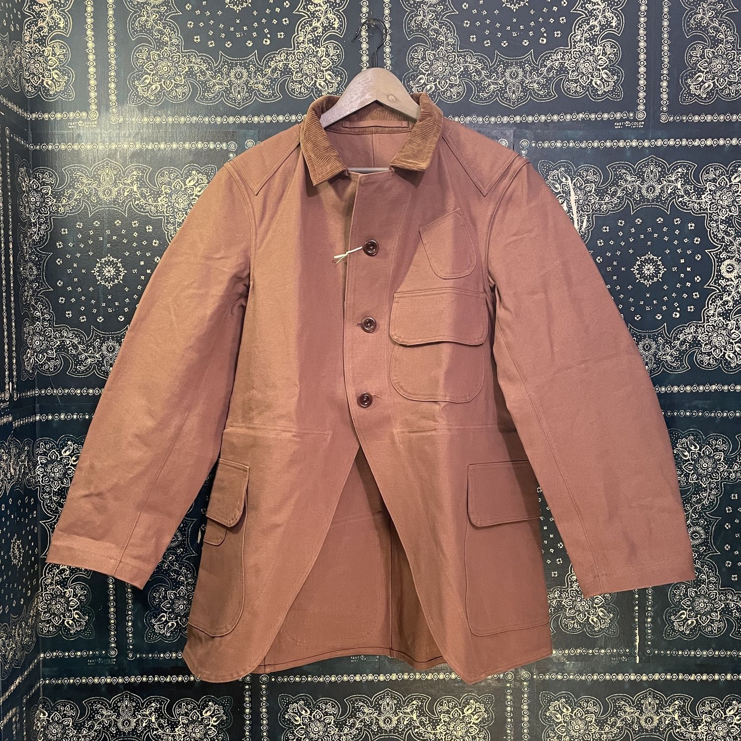 John Gluckow Warehouse Duck Game Coat, Size: 36