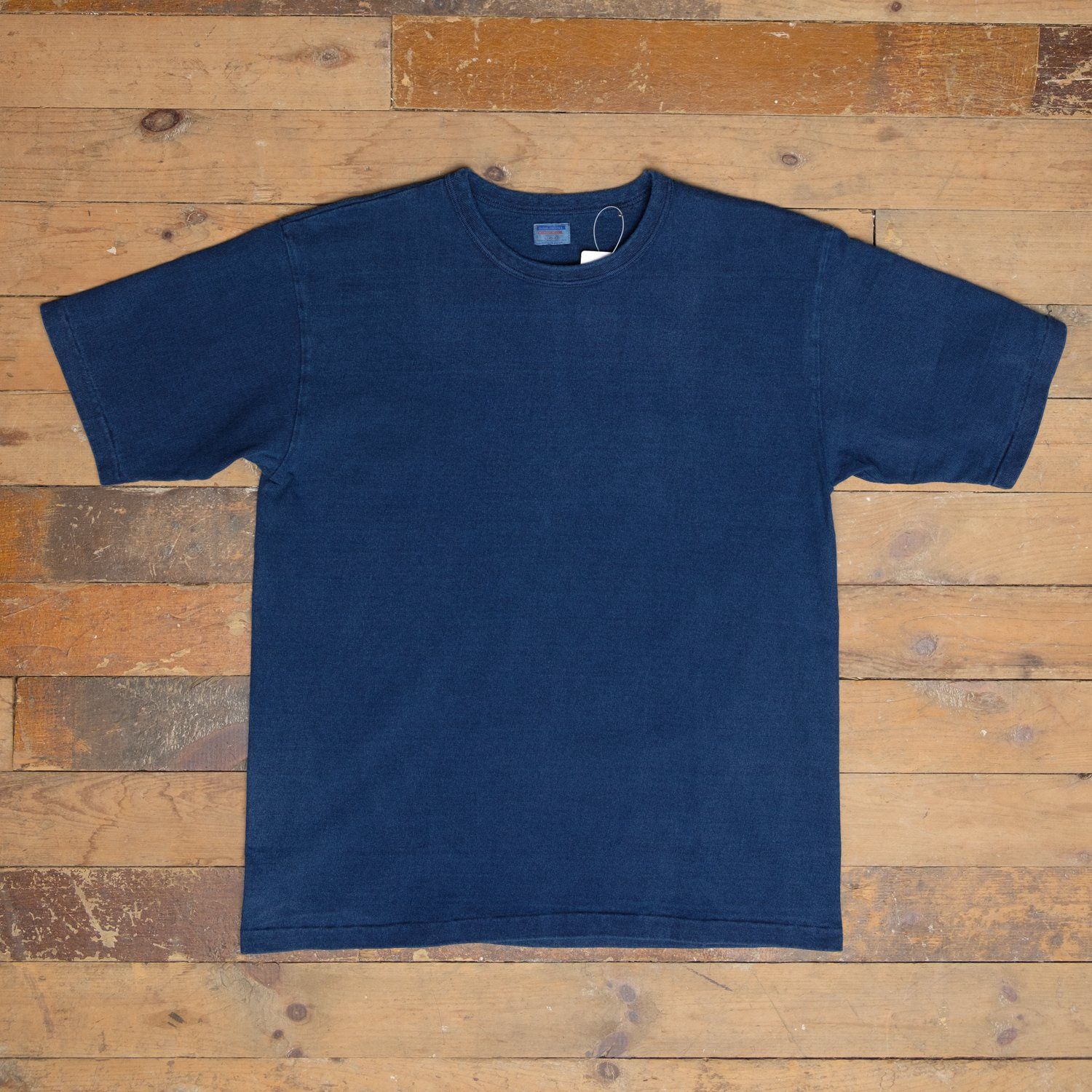 Dubbleworks Heavyweight Indigo Pigment Dyed T-Shirt, Size: Medium