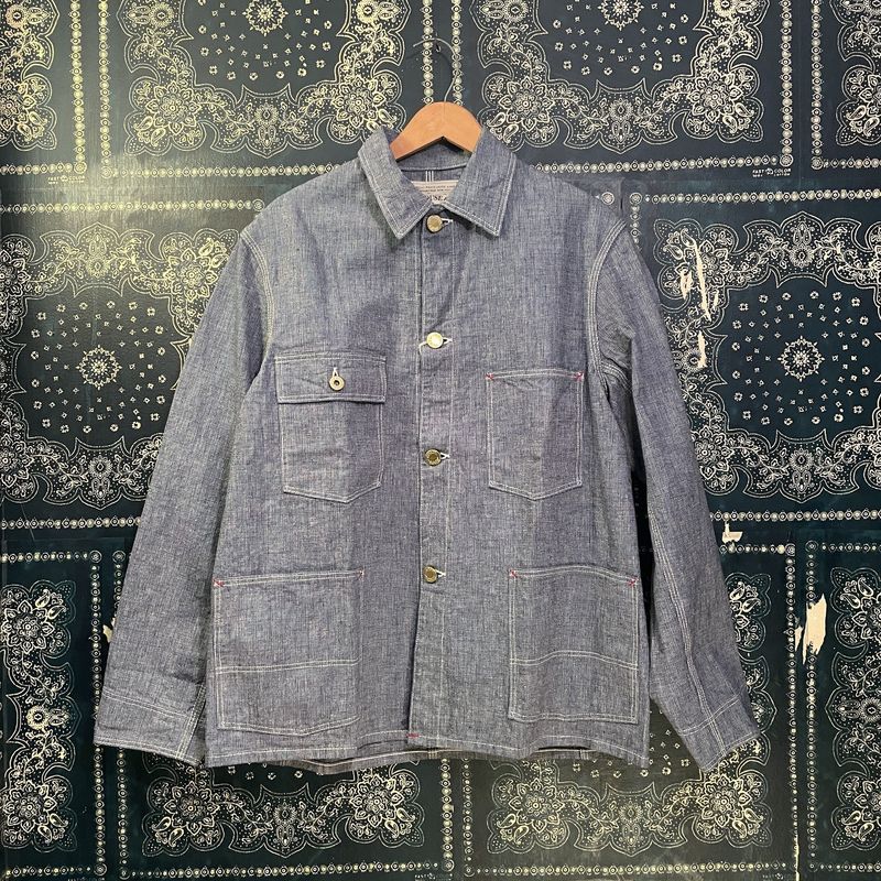 Warehouse Pincheck Coverall Jacket