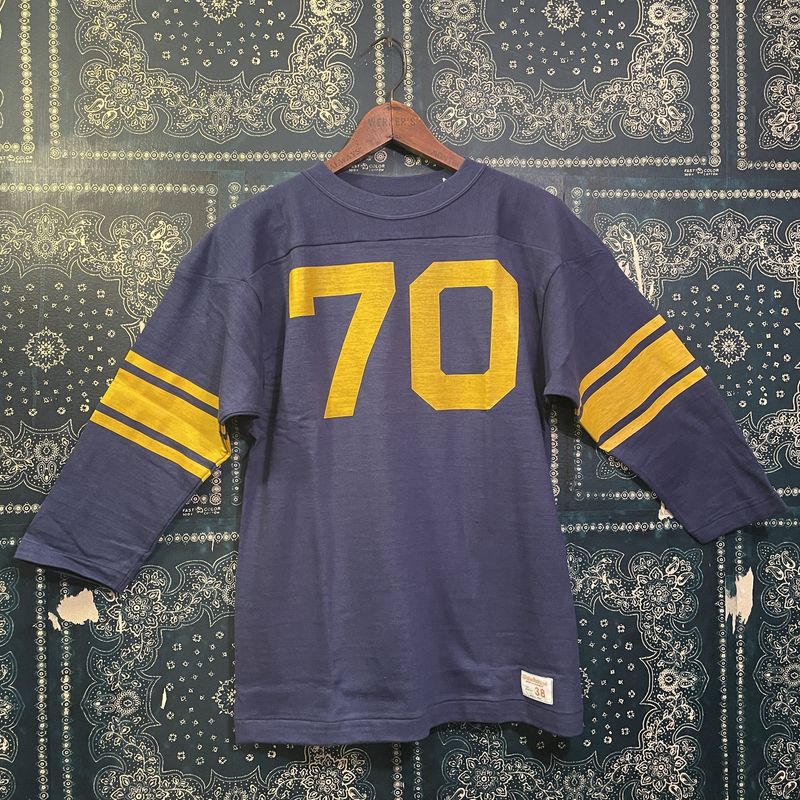Warehouse 3/4 Football Tee No. 70  Lot #4063