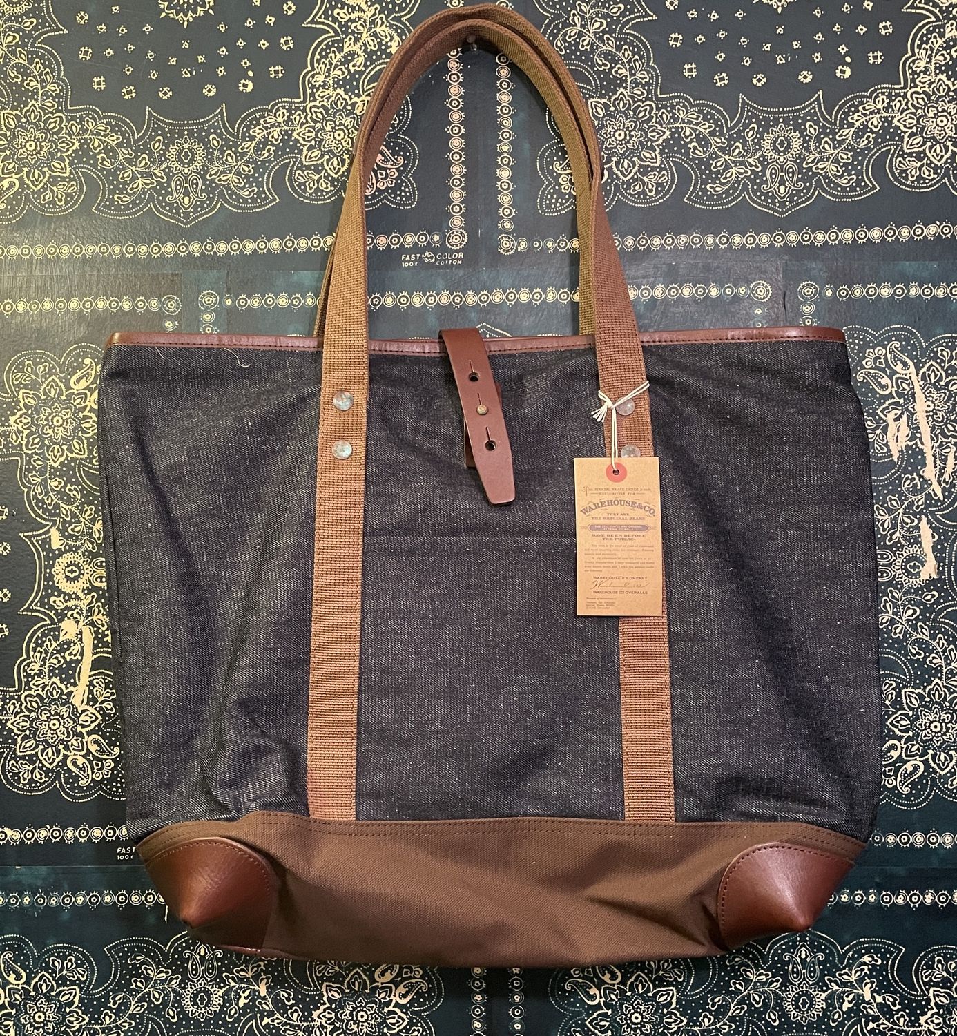 Warehouse Denim Bag Lot #5212