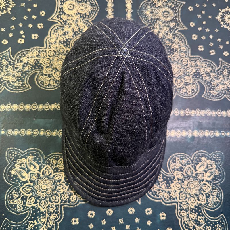 Warehouse Denim Cap Lot #5242 in Indigo