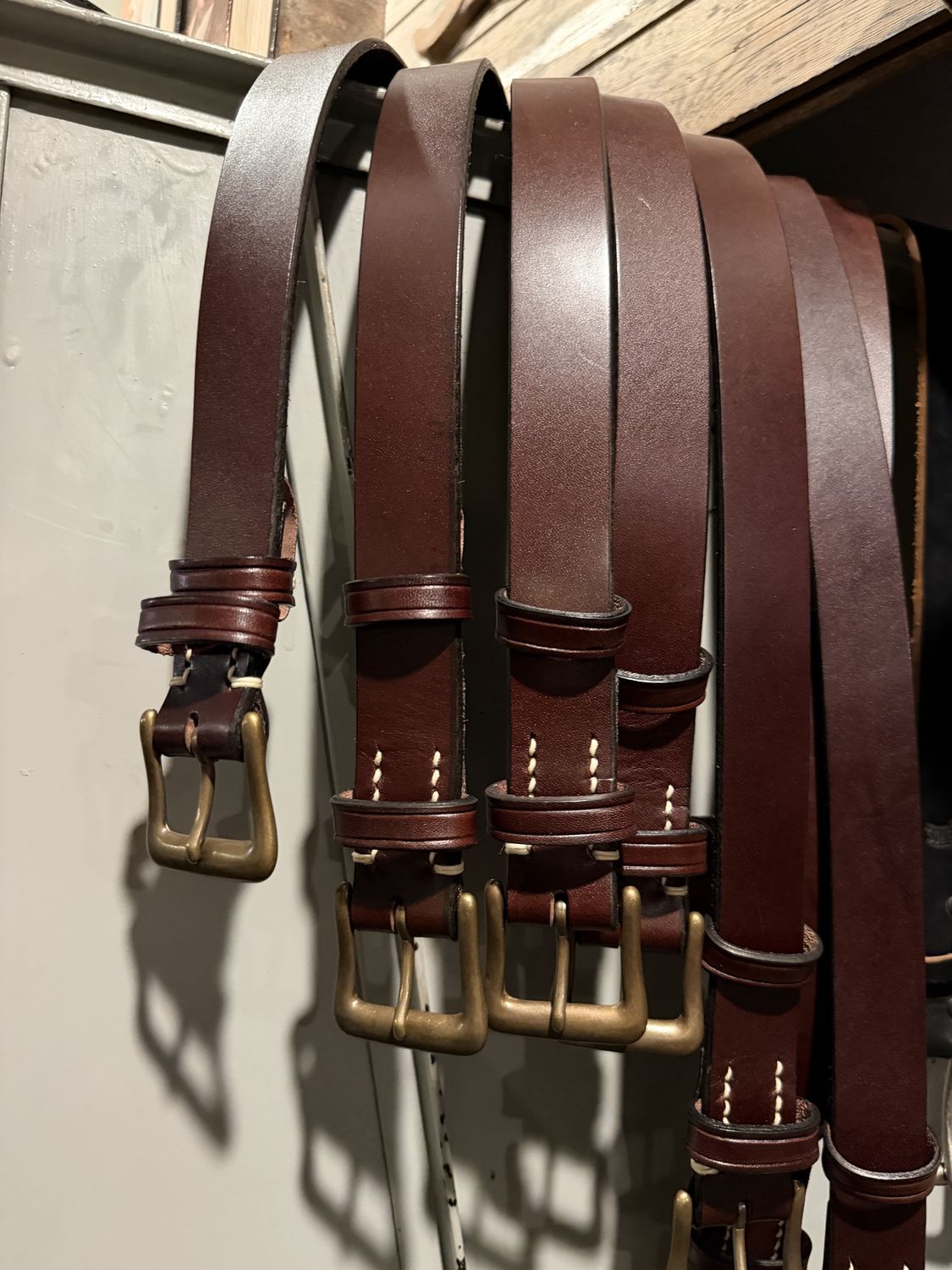 Warehouse Belt Lot #6041 in Brown
