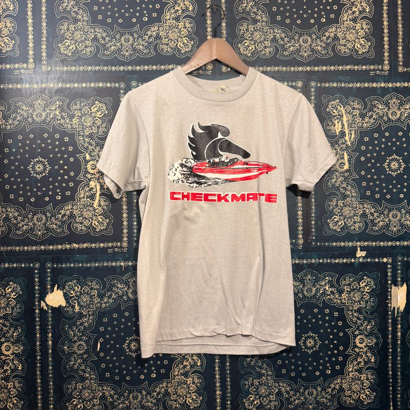 Vintage Checkmate Boat Tee