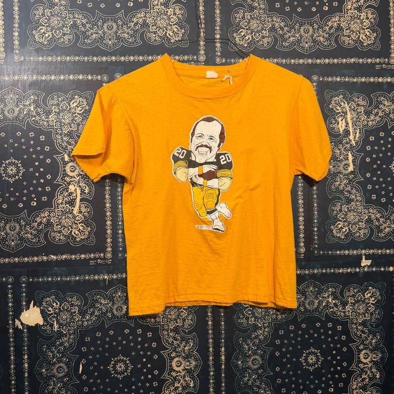 Vintage  Steel Curtain Defensive Rocky Bleier Tee