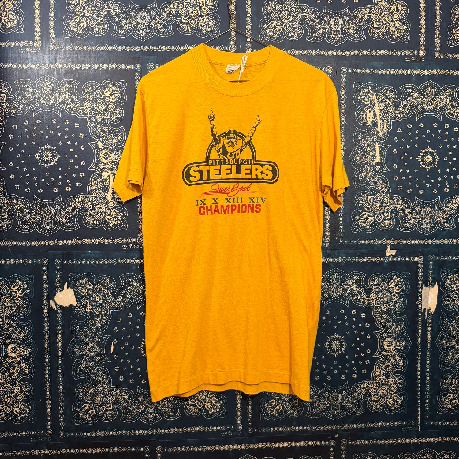 Vintage 1980's Steelers Champion Tee