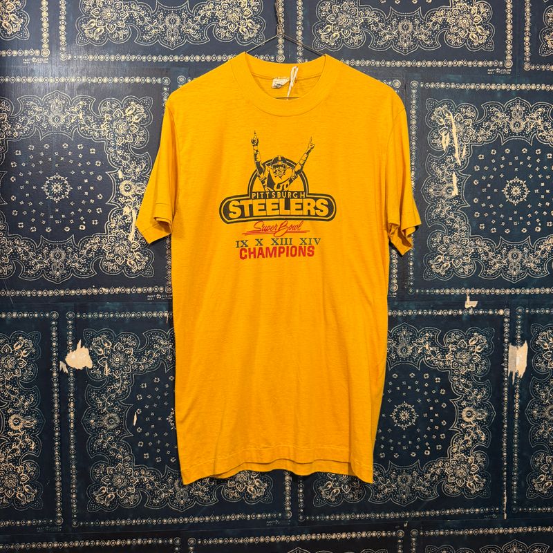 Vintage 1980's Steelers Champion Tee
