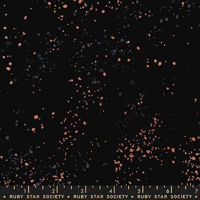 Speckled Canvas Metallic Black RS1117 61LM Ruby Star#1
